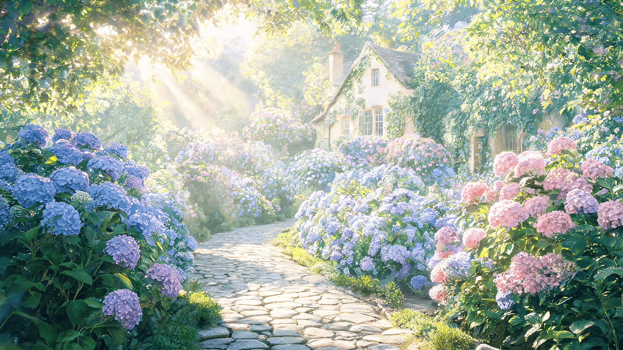 🌿 1h 直达绣球花小院